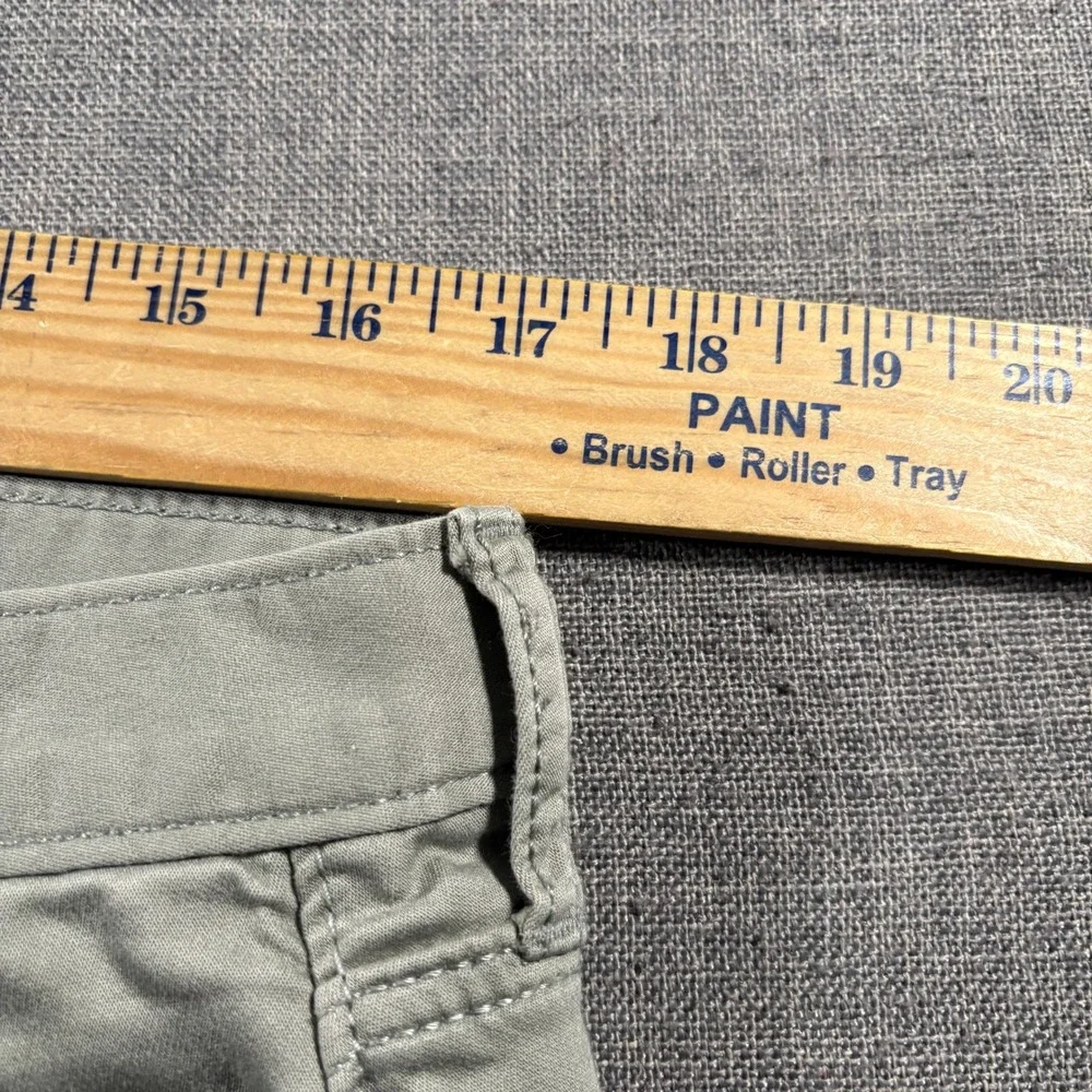 Banana Republic Travel Jean Mens 34x30 (Fits 34x28) Sage Green Athletic Stretch